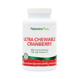 NaturesPlus, Ultra Chewable Cranberry, 180 Chewables