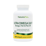 NaturesPlus, Ultra Omega 3/6/9, 120 Softgels