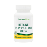 NaturesPlus, Betaine Hydrochloride, 600 Mg, 90 Tablets