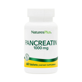 NaturesPlus, Pancreatin, 1,000 Mg, 60 Tablets
