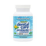 NaturesPlus, Adult's Dental Care Probiotic Lozenges, Peppermint, 60 Lozenges