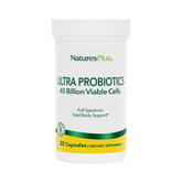 NaturesPlus, Ultra Probiotics, 40 Billion, 30 Capsules