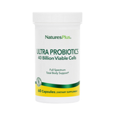 NaturesPlus, Ultra Probiotics, 40 Billion, 60 Capsules