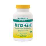 NaturesPlus, Chewable Nutri-Zyme, Peppermint, 90 Tablets