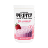 NaturesPlus, Spiru-Tein, Protein Powder Meal, Strawberry, 1.2 Lbs