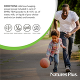 NaturesPlus, Spiru-Tein, Protein Powder Meal, Strawberry, 1.2 Lbs