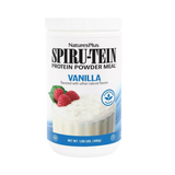 NaturesPlus, Spiru-Tein, Protein Powder Meal, Vanilla, 1.06 Lbs