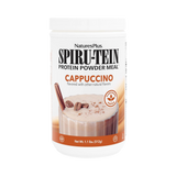 NaturesPlus, SPIRU-TEIN Shake, Cappuccino Flavor, 1.1 Lbs