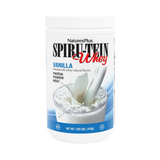 NaturesPlus, SPIRU-TEIN WHEY Shake, Vanilla, 1.05 Lb