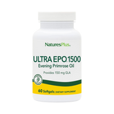 NaturesPlus, Ultra EPO 1500, Evening Primrose Oil, 60 Softgels