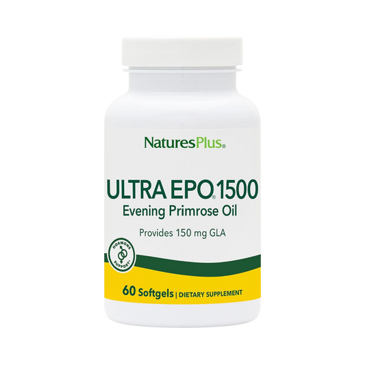 NaturesPlus, Ultra EPO 1500, Evening Primrose Oil, 60 Softgels