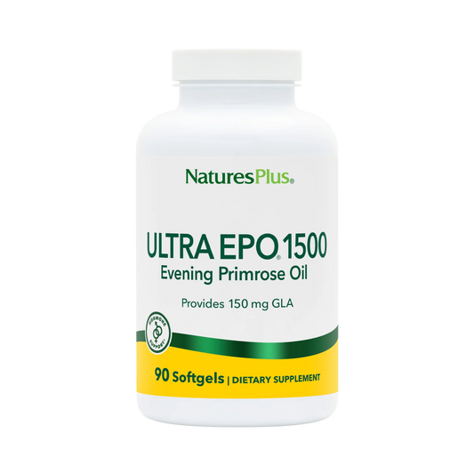 NaturesPlus, Ultra EPO 1500, Evening Primrose Oil, 90 Softgels