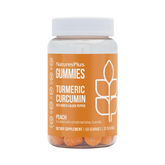 NaturesPlus, Turmeric Curcumin With Ginger & Black Pepper, Peach, 60 Gummies