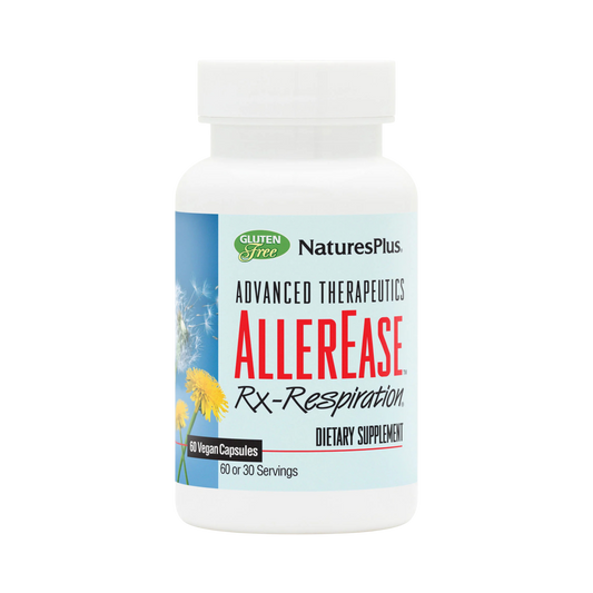 NaturesPlus, Advanced Therapeutics Aller-7 Rx-Respiration, 60 Vegetarian Capsules