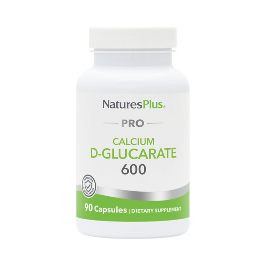 NaturesPlus, Pro Calcium D-Glucarate 600, 90 Capsules