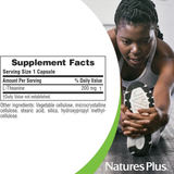 NaturesPlus, Pro L-Theanine 200, 60 Capsules