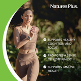 NaturesPlus, Pro, Suntheanine L-Theanine 200, 60 Capsules