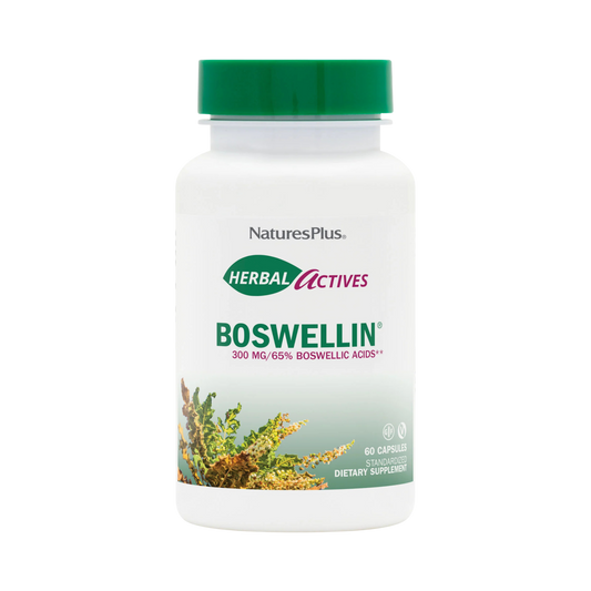 NaturesPlus, Herbal Actives, Boswellin, 300 Mg, 60 Capsules