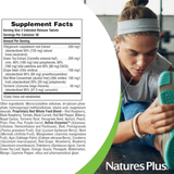 NaturesPlus, Herbal Actives Resveratrol, Extended Release, 125 Mg, 60 Vegetarian Tablets