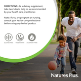 NaturesPlus, Herbal Actives Resveratrol, Extended Release, 125 Mg, 120 Vegetarian Tablets