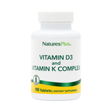 NaturesPlus, Vitamin D3 and Vitamin K Complex, 90 Tablets