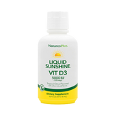 NaturesPlus, Liquid Sunshine, Vitamin D3, Tropical Citrus, 125 Mcg (5000 IU), 16 Fl Oz