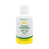 NaturesPlus, Liquid Sunshine, Vitamin D3, Tropical Citrus, 125 Mcg (5000 IU), 16 Fl Oz