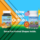 NaturesPlus, Animal Parade, Calcium Children’s Chewable Supplement, Vanilla Sundae, Sugar Free, 90 Animal-Shaped Tablets