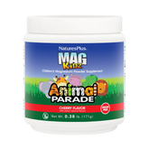 NaturesPlus, Mag Kidz, Animal Parade, Children's Magnesium Powder Supplement, Cherry, 0.38 Lb