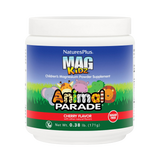 NaturesPlus, Mag Kidz, Animal Parade, Children's Magnesium Powder Supplement, Cherry, 0.38 Lb
