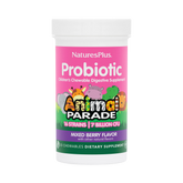 NaturesPlus, Probiotic, Children's Chewable Digestive Supplement, Mixed Berry, 7 Billion CFU, 30 Chewables