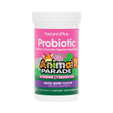 NaturesPlus, Probiotic, Children's Chewable Digestive Supplement, Mixed Berry, 7 Billion CFU, 30 Chewables