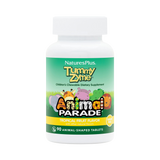 NaturesPlus, Animal Parade, Tummy Zyme, Tropical Fruit , 90 Animal-Shaped Tablets
