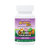 NaturesPlus, Source of Life, Animal Parade, AcidophiKidz, Children's Chewable, Berry, 90 Animal-Shaped Tablets