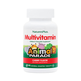 NaturesPlus, Animal Parade, Children's Chewable Multivitamin Supplement, Cherry, 90 Animal-Shaped Tablets