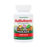 NaturesPlus, Animal Parade, Children's Chewable Multivitamin Supplement, Cherry, 180 Animal-Shaped Tablets