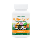NaturesPlus, Animal Parade, Children's Chewable Multivitamin, Orange, 90 Animal-Shaped Tablets