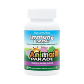 NaturesPlus, Animal Parade, Kids Immune Booster, Tropical Berry, 90 Animal-Shaped Tablets