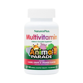 NaturesPlus, Animal Parade, Children's Chewable Multivitamin Supplement, Cherry, Grape & Orange, 180 Animal-Shaped Tablets