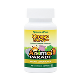 NaturesPlus, Animal Parade, Omega 3/6/9 Junior, Natural Lemon, 90 Chewable Softgels
