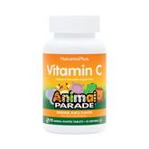 NaturesPlus, Source of Life, Animal Parade, Vitamin C, Orange Juice, 90 Animal-Shaped Tablets