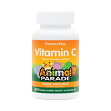 NaturesPlus, Source of Life, Animal Parade, Vitamin C, Orange Juice, 90 Animal-Shaped Tablets