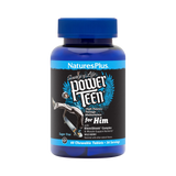 NaturesPlus, Source of Life, Power Teen for Him, Sugar Free, Wild Berry, 60 Chewable Tablets