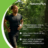NaturesPlus, His Journey, Once Daily Multi, 30 Tablets