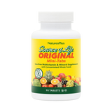NaturesPlus, Source of Life, Original Mini-Tabs, Multivitamin & Mineral Supplement, Iron Free, 90 Tablets