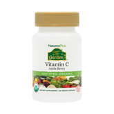 NaturesPlus, Source of Life Garden, Vitamin C, 60 Vegan Capsules