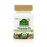 NaturesPlus, Source of Life, Garden, Organic Vitamin D3, 60 Vegan Capsules