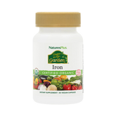 NaturesPlus, Source of Life Garden, Iron, 30 Vegan Capsules