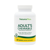 NaturesPlus, Adult's Chewable Multivitamin & Mineral, Exotic Red Berry, 60 Tablets