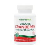 NaturesPlus, Organic Cranberry, 60 Capsules